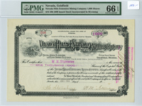 Nevada Hills Extension Mining Co. - Stock Certificate